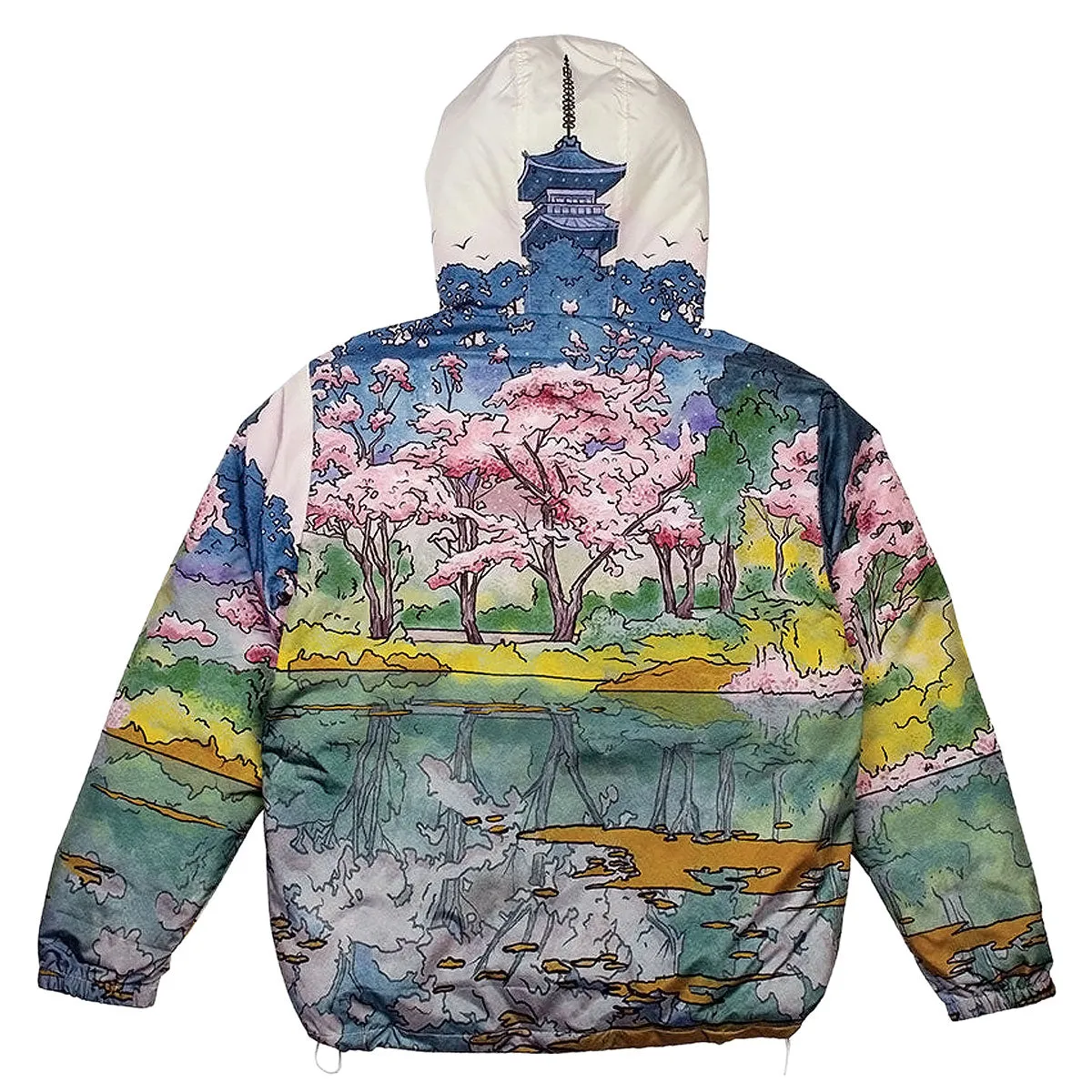 snap closure DGK Edo Windbreaker Jacket - Multi