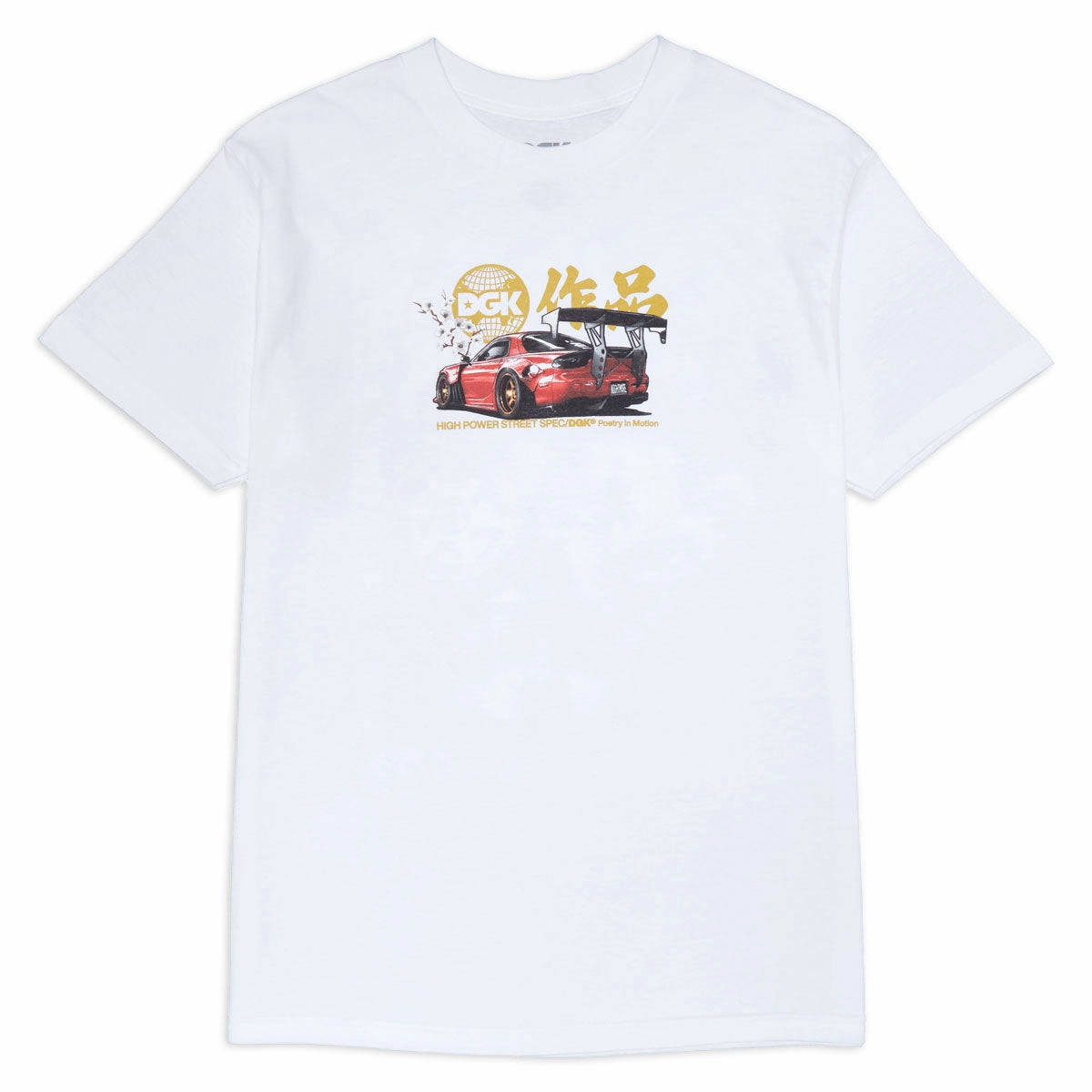 Bold Comfort Printed design DGK Beauty And The Beast T-Shirt - White