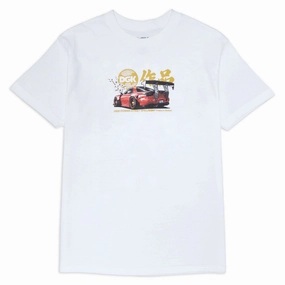 Bold Comfort Printed design DGK Beauty And The Beast T-Shirt - White