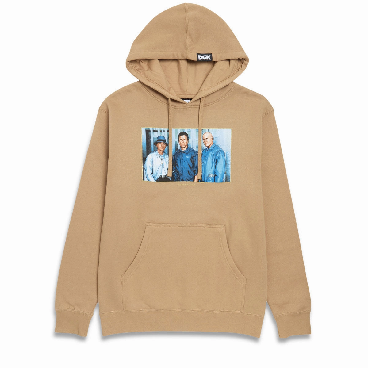 DGK Carnal Hoodie - Sandstone College Outfit Home Office Attire