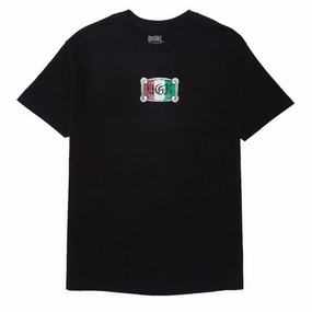 DGK Empire T-Shirt - Black Office Casual Soft Fit Wear