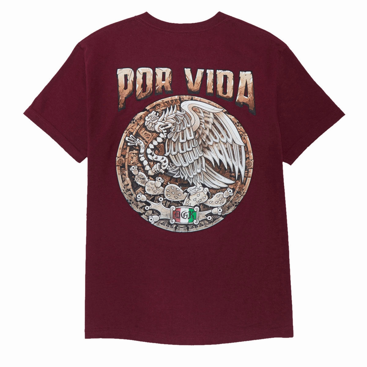 DGK Empire T-Shirt - Burgundy Perfect Style Versatile Fashion