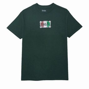 DGK Empire T-Shirt - Forest Green layerable Cozy Layer