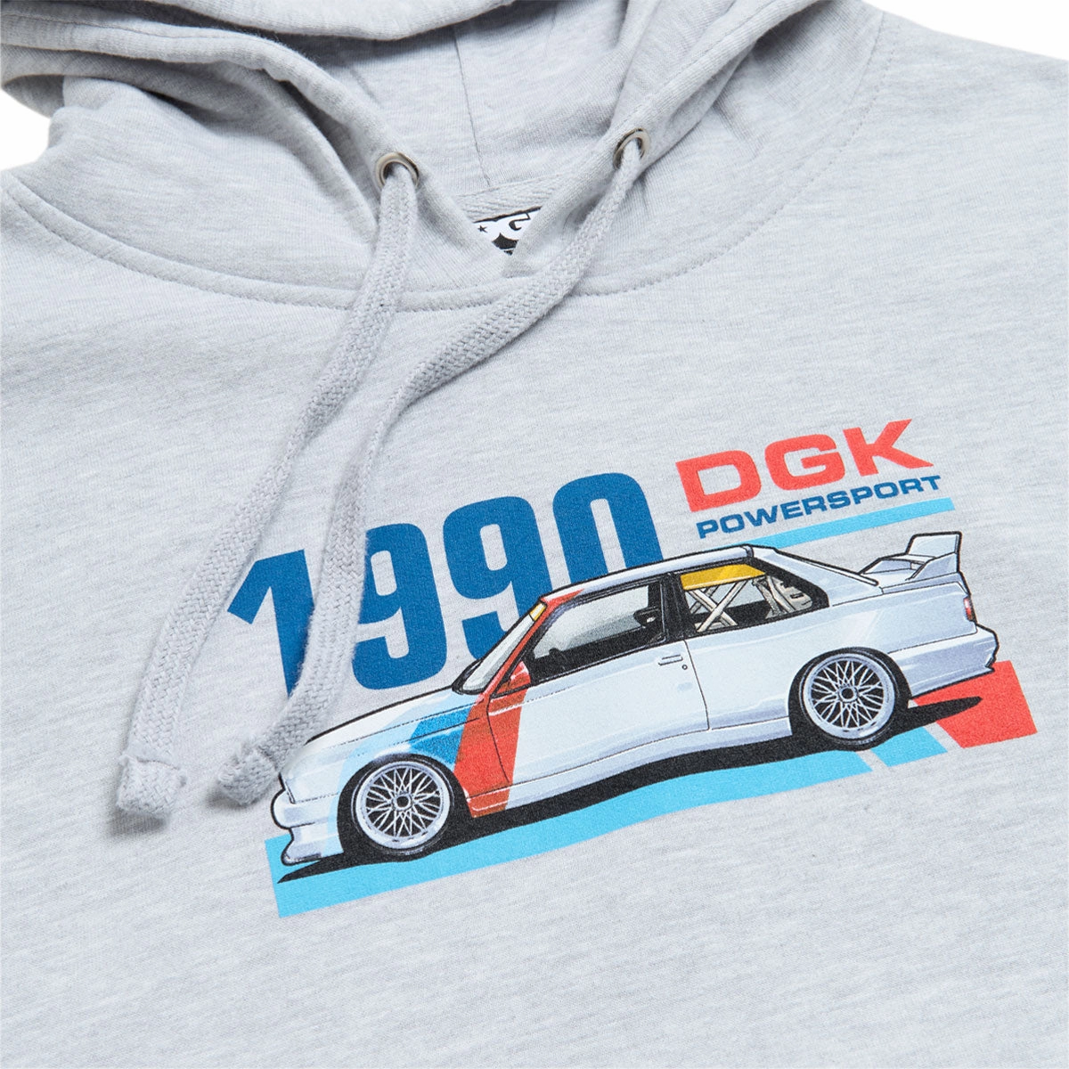 Sporty Edge DGK Group 5 Hoodie - Grey Heather
