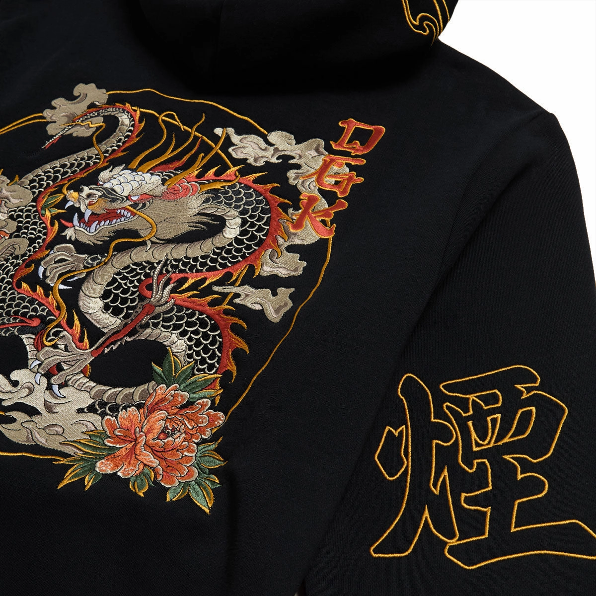 DGK Ryujin Hoodie - Black Hiking wear Personalized Style