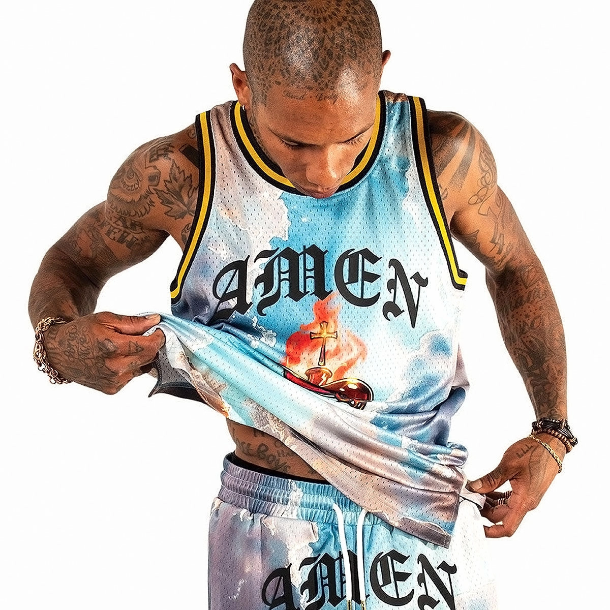 DGK Sacred Athletic Tank Top - Multi Windproof Barrier Layer portion