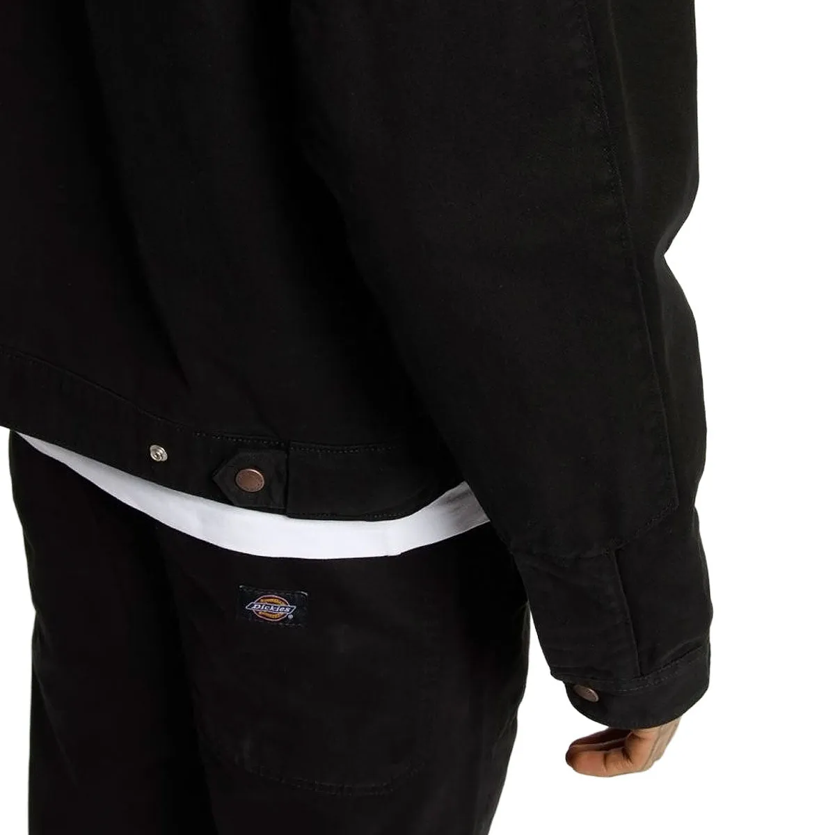 All weather Survival Use Dickies Fort Smith Trucker Jacket - Black