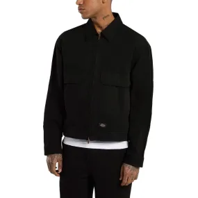 Dickies Fort Smith Trucker Jacket - Black Convertible Cuff System