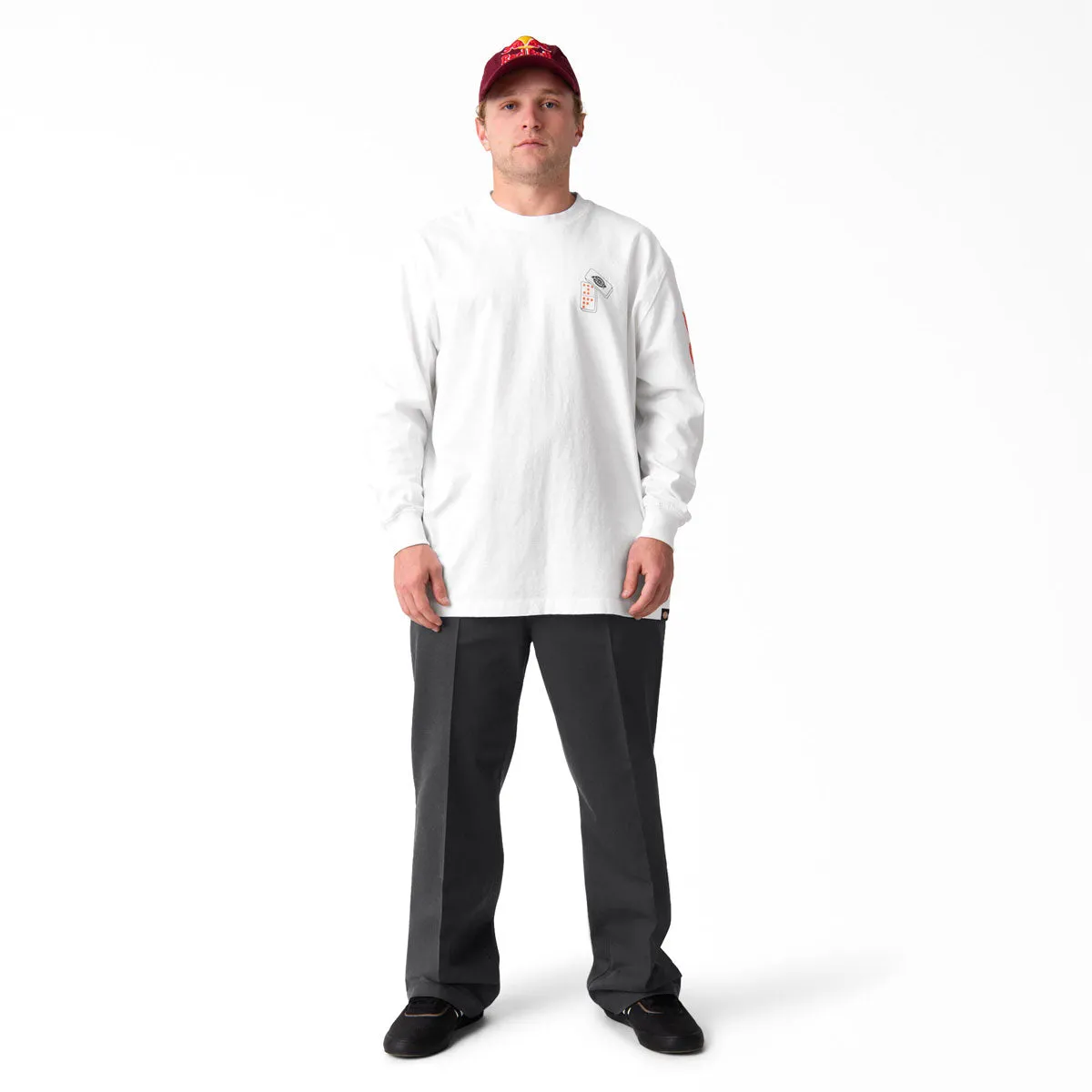 Seamless Design Dickies Jamie Foy Loose Straight Twill Pants - Black 2025