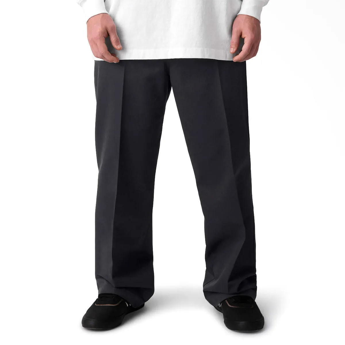 Water-resistant Dickies Jamie Foy Loose Straight Twill Pants - Black 2025