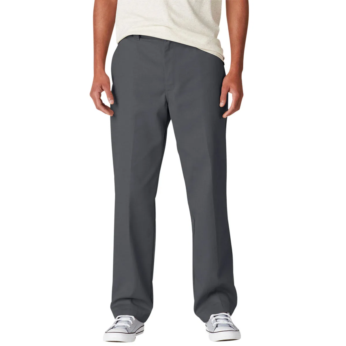 High Waist Stretch Outdoor activities Dickies Regular Twill Skate Pants - Charcoal 2025