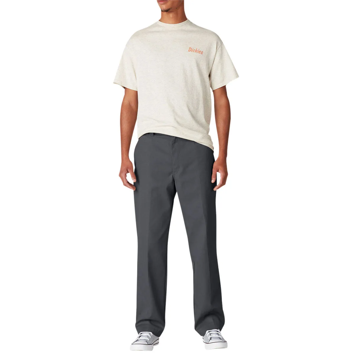 Dickies Regular Twill Skate Pants - Charcoal 2025 high waisted