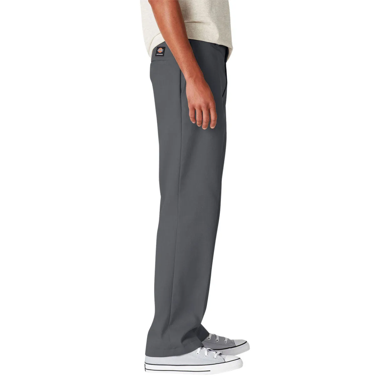 Stretch Fit Wear Smart Stretch Dickies Regular Twill Skate Pants - Charcoal 2025