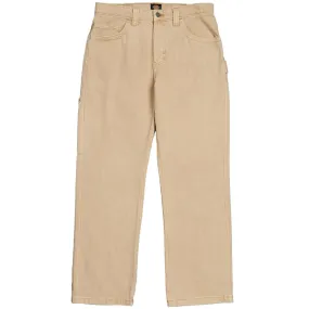 Core Fit Design Anti Chafe Lining Dickies Skate Denim Jeans - Khaki
