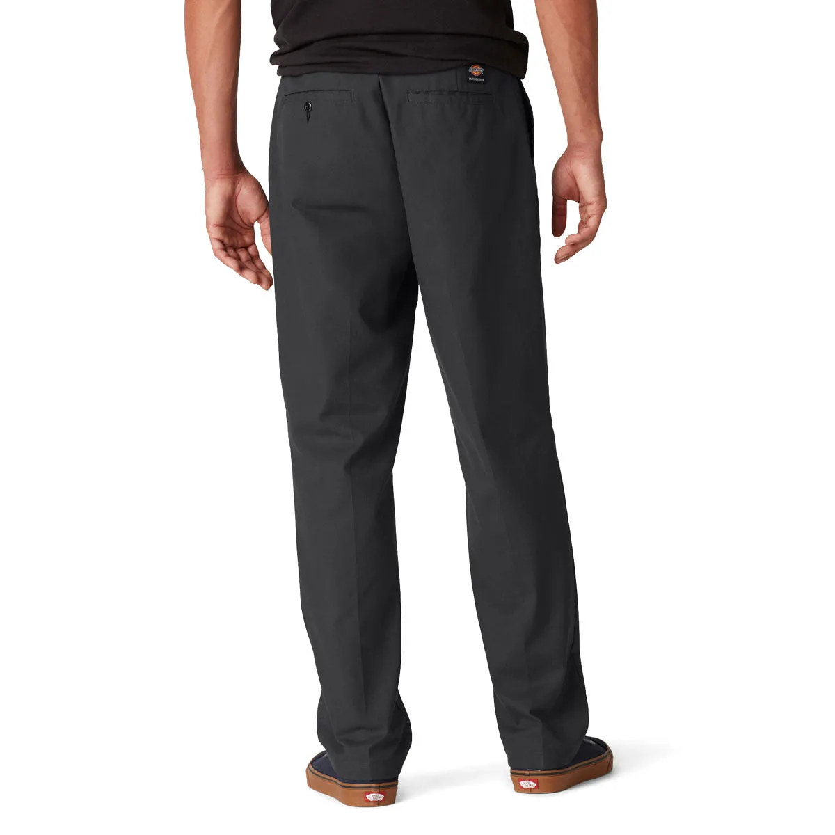 Dickies Slim Straight Twill Skate Pants - Charcoal 2025 Body Fit