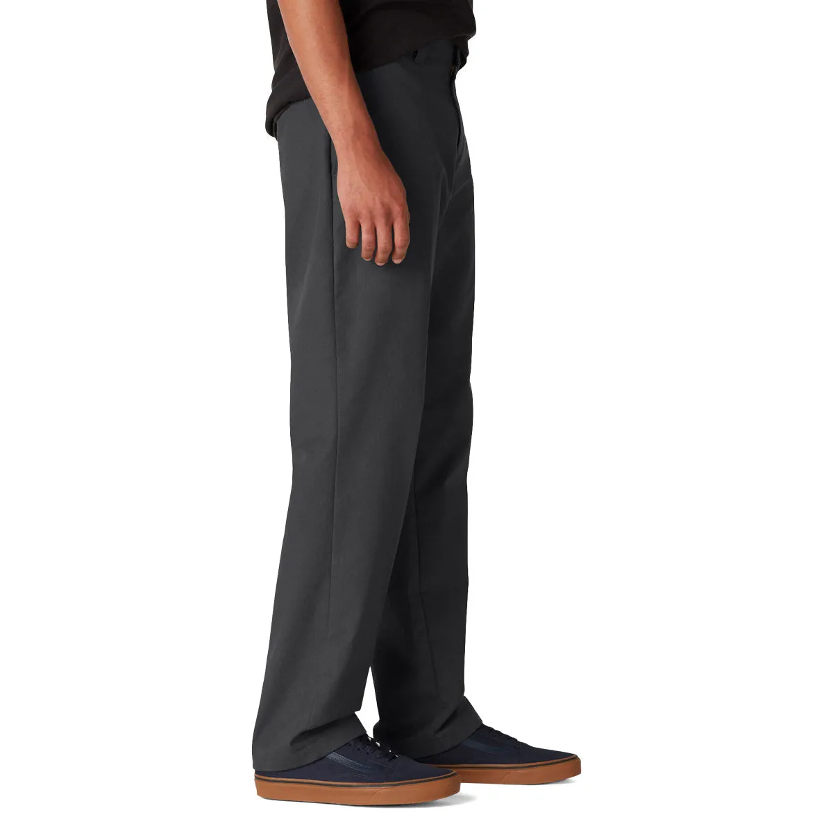simple design Non Binding Cuffs Dickies Slim Straight Twill Skate Pants - Charcoal 2025