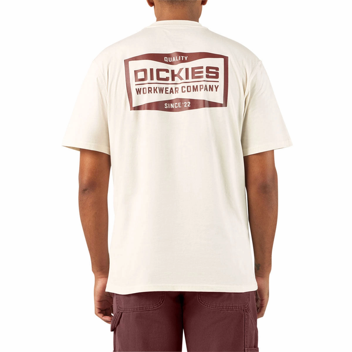 ColorfastFabricTech Dickies Bolivar T-Shirt - Egret