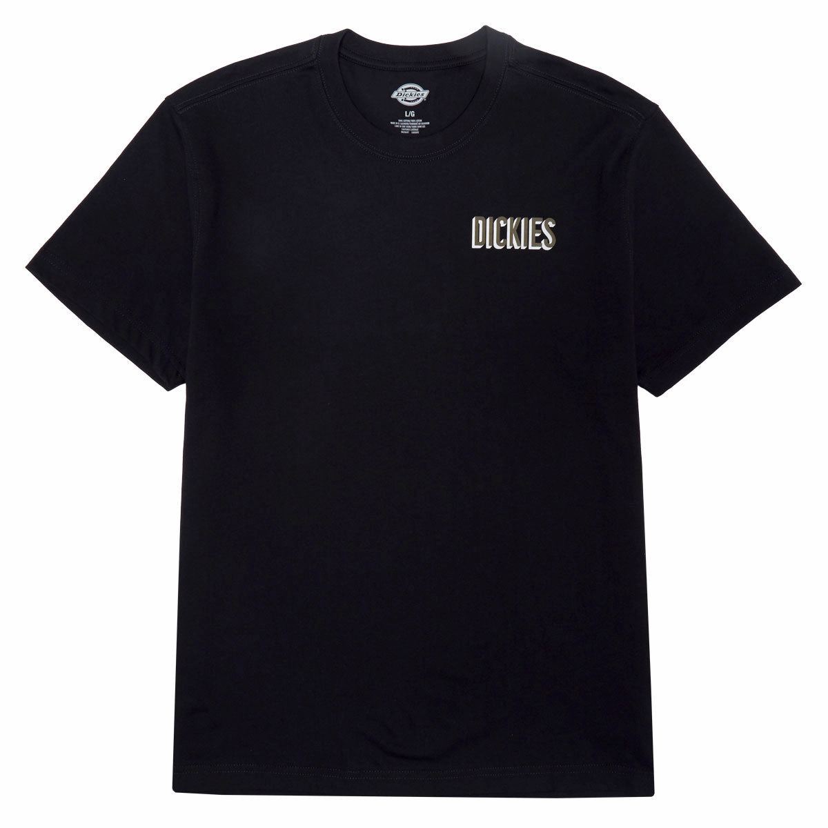 Dickies Work Worthy T-Shirt - Black Cool Vibes Weekend Comfort Style
