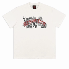 Disorder Beast T-Shirt - White Seamless construction