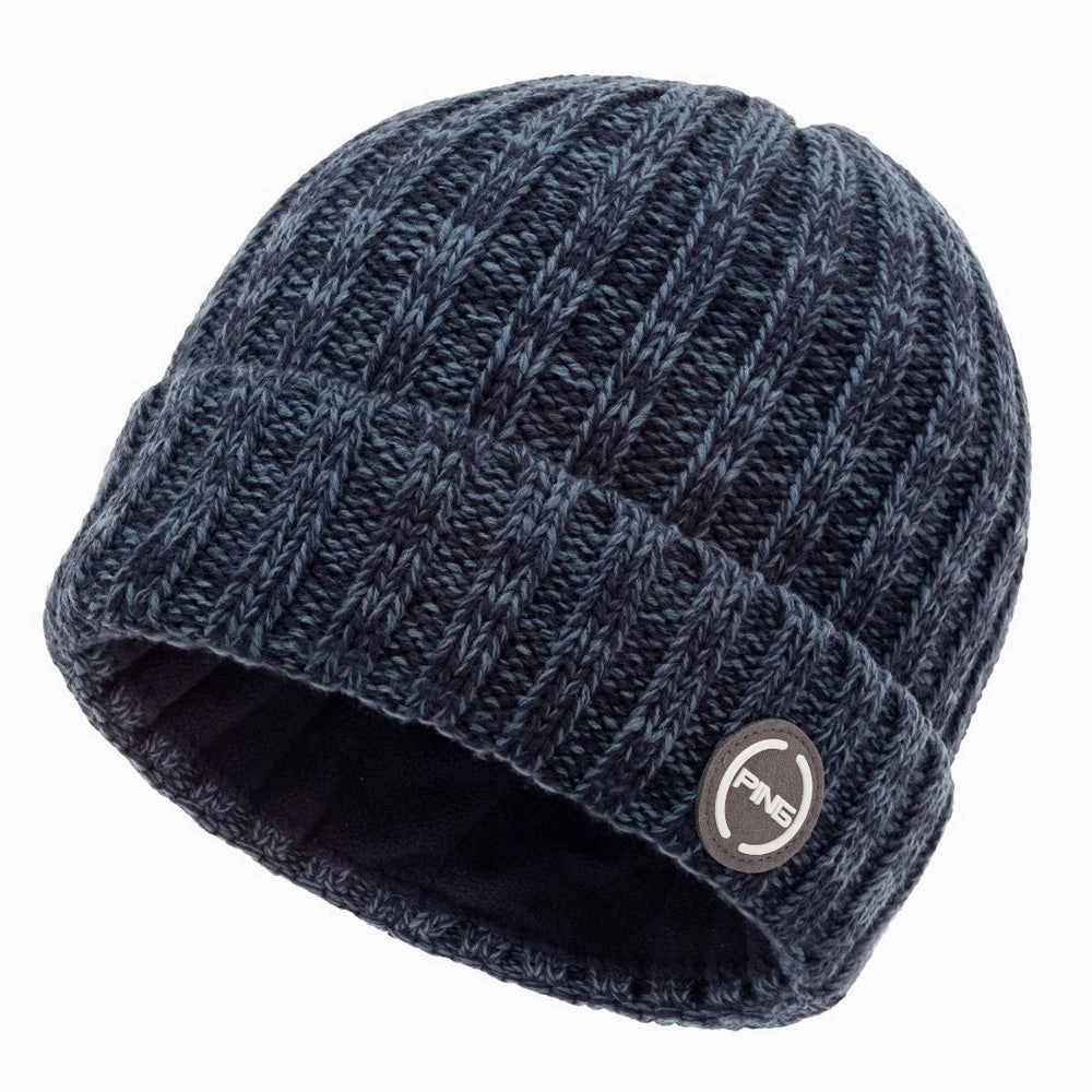 Ping Clyde Lined Winter Beanie - Blue Double Layer