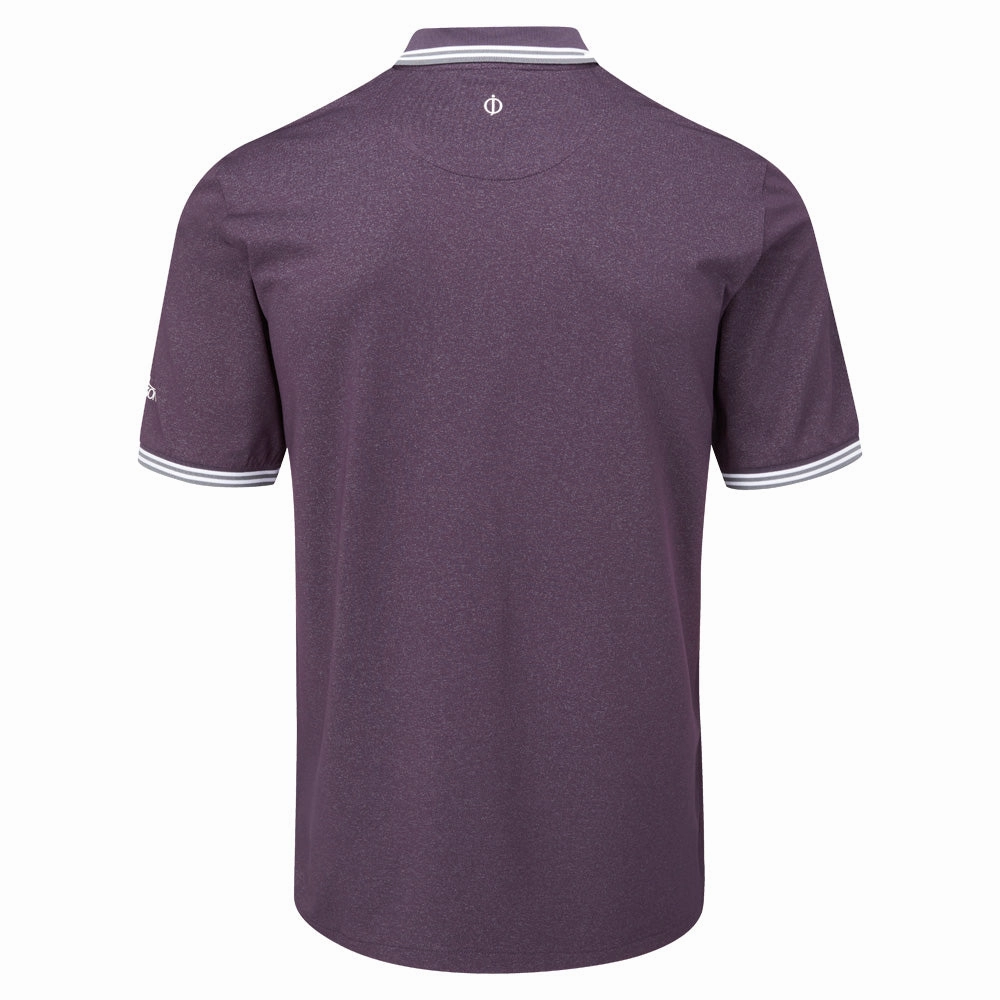 Oscar Jacobson Falcon Polo Shirt - Plum Casual Wear