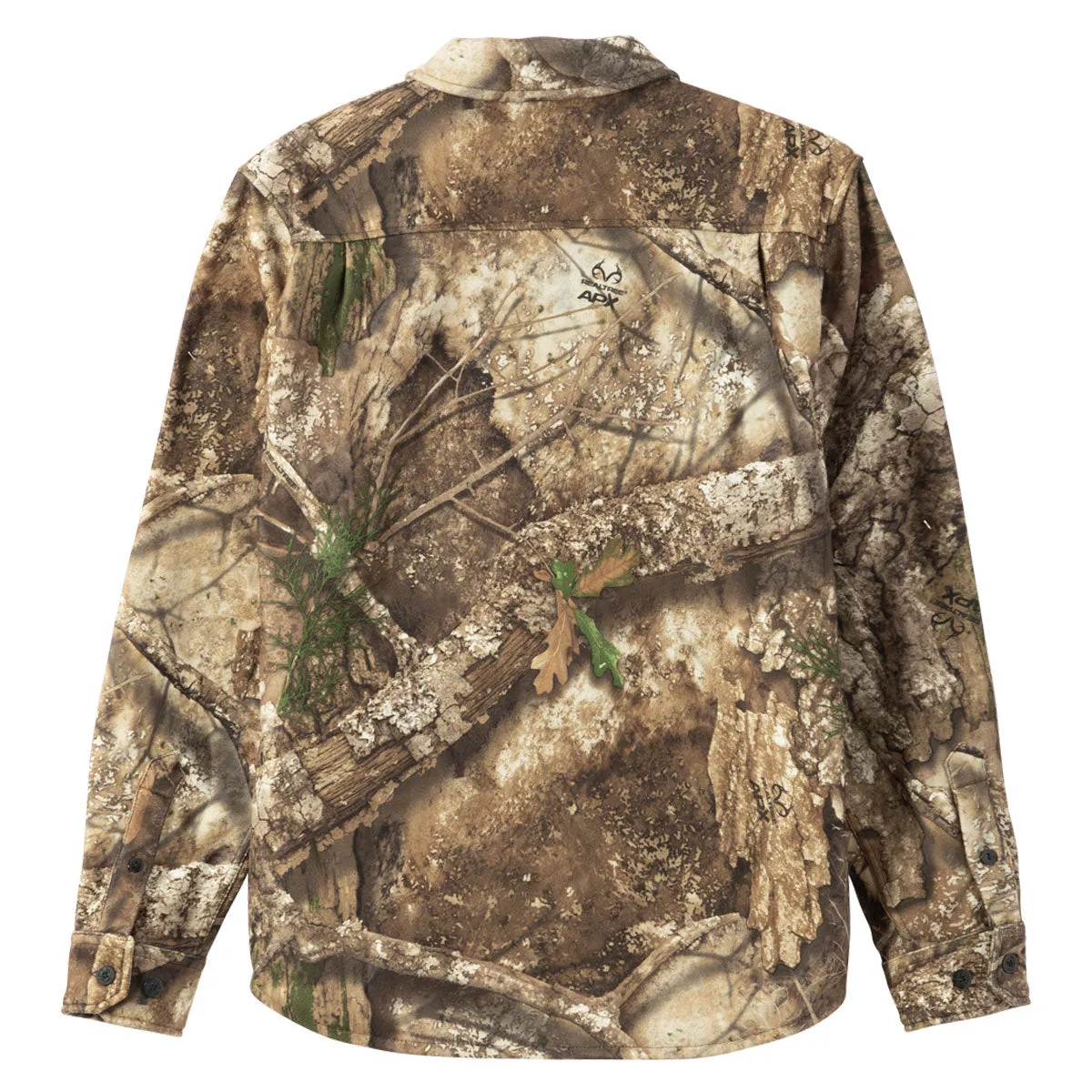 High-Quality Material Dark Seas Zulu Long Sleeve Shirt - Realtree