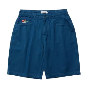 Evisen Sushi Denim Shorts - Light Blue camping clothes