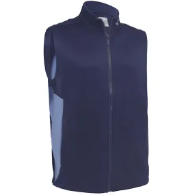 Callaway Chev Textured Gilet - Peacoat Eco Friendly Fabric