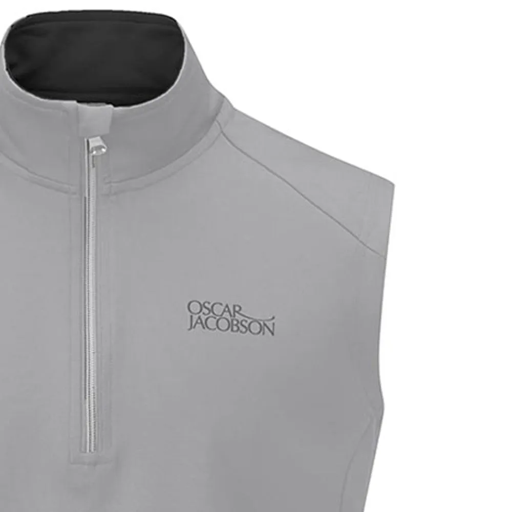 boundary Anti Static Lining Oscar Jacobson Trent Tour Sleeveless Midlayer - Light Grey/Black