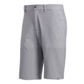 adidas Mens Ultimate365 Climacool Shorts - Grey Three Adjustable Drawcord semi-formal look