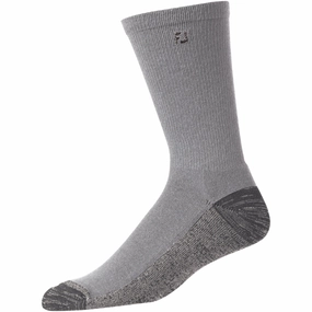 FootJoy ProDry Crew Socks - Grey Toe box