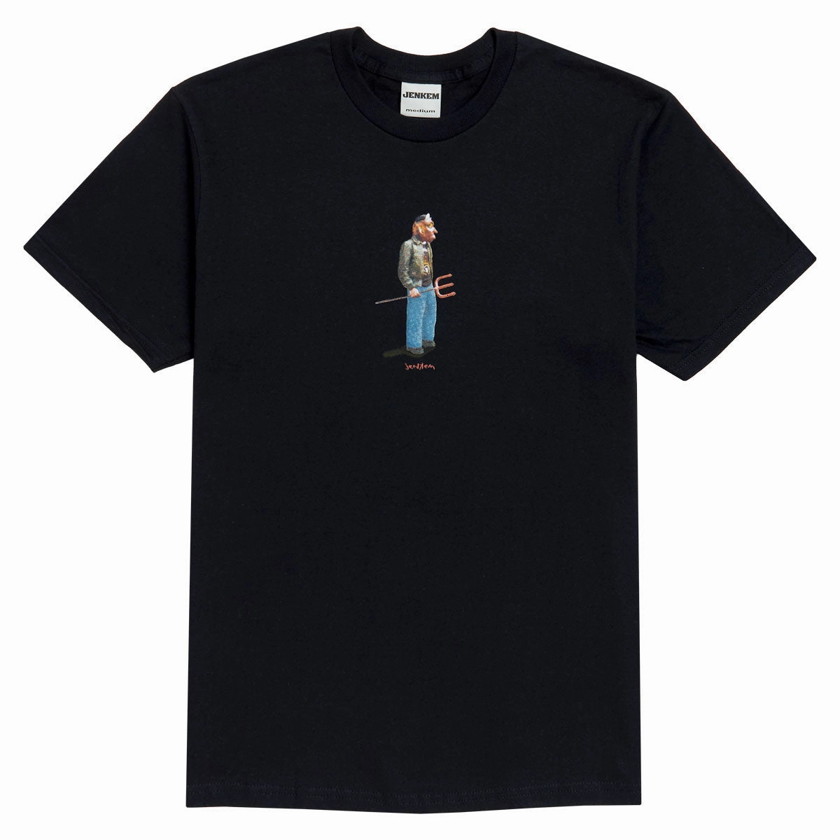 Lightweight Look Seasonal top Jenkem Devil Boy T-Shirt - Black