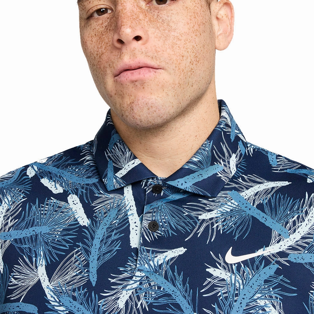 Nike Tour Dri-FIT Polo Shirt - Aegean Storm/White insulated