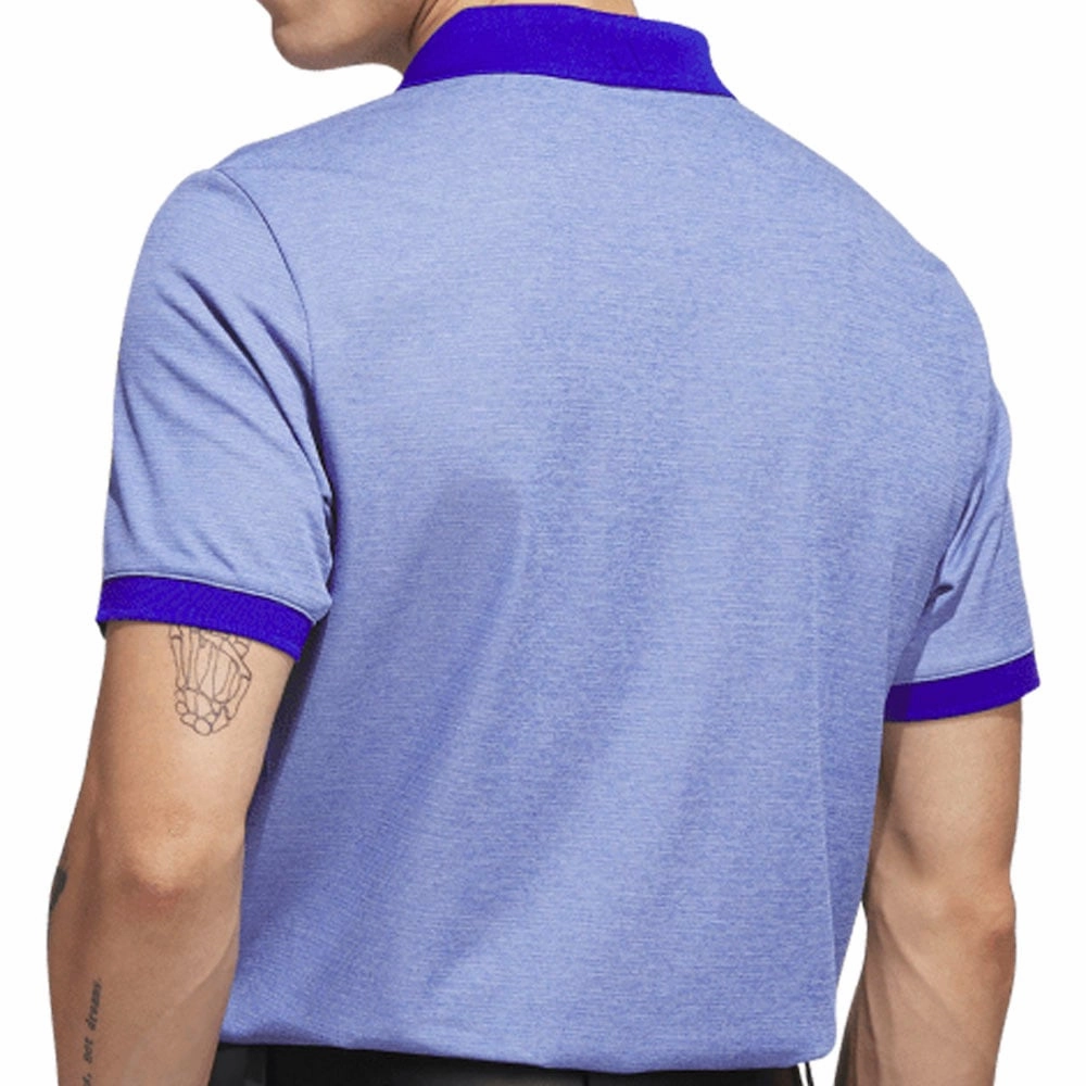 Active Wearable Active Fashion adidas No Show Polo Shirt - Lucid Blue
