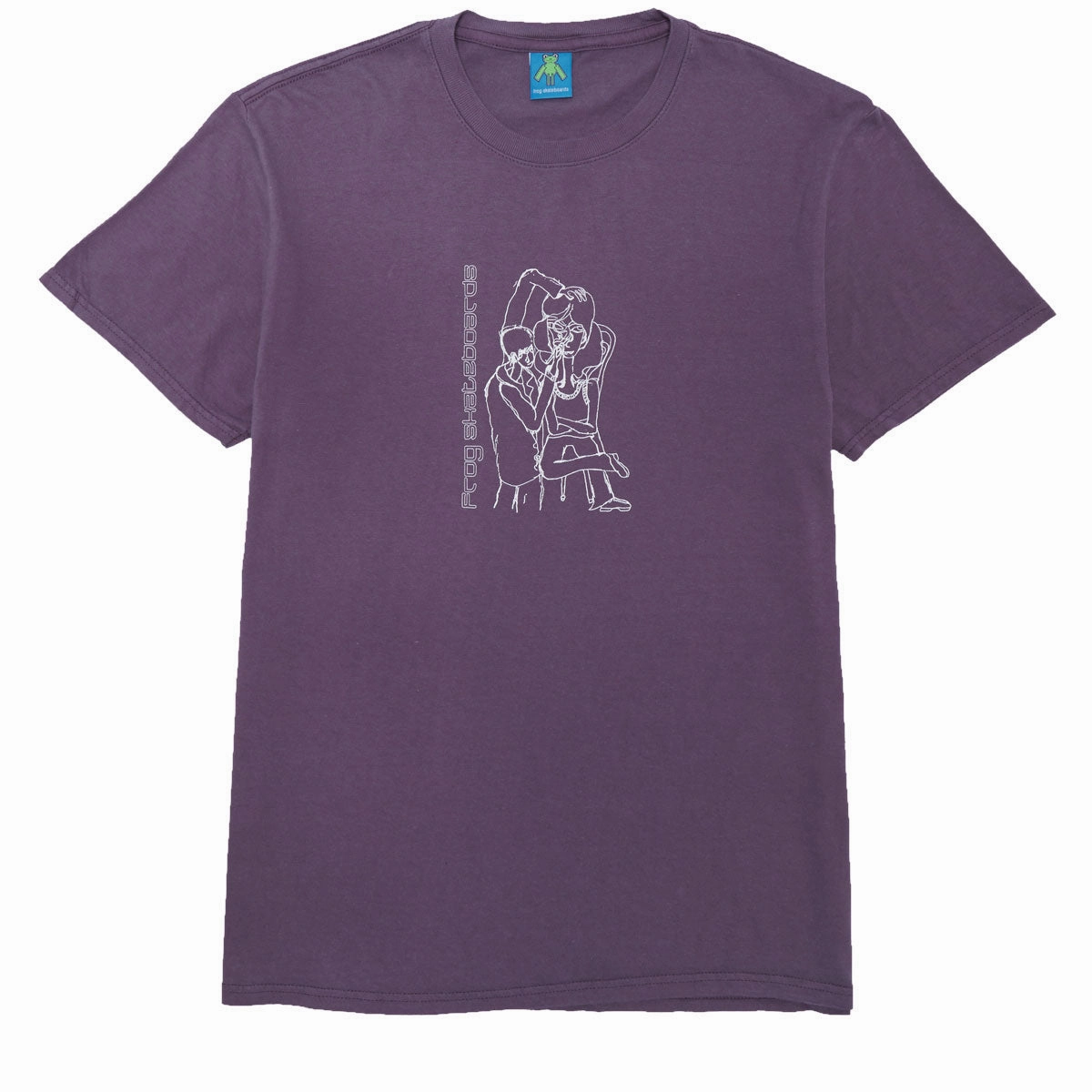 Fashion Fit Adaptable Frog Make Up Artist T-Shirt - Old Purple