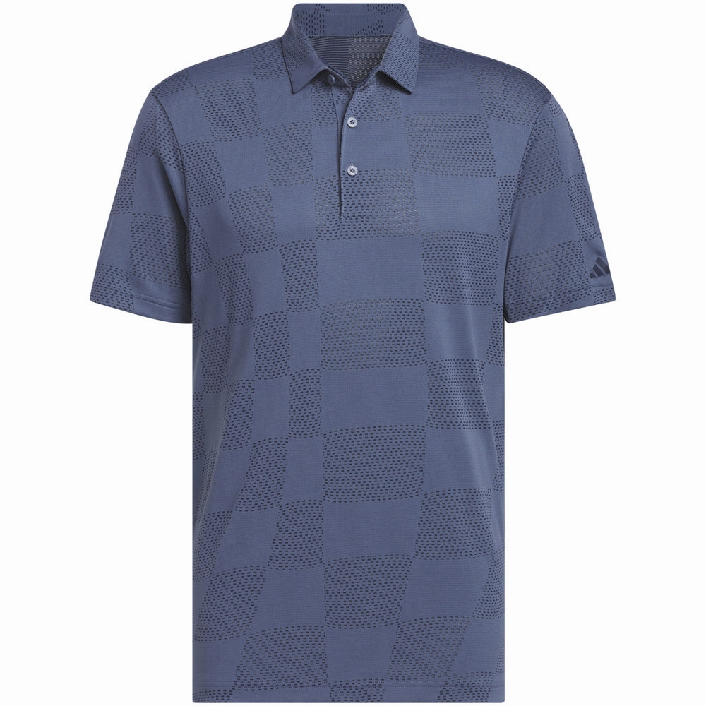 adidas Textured Polo Shirt - Preloved Ink Slim fit sleekness