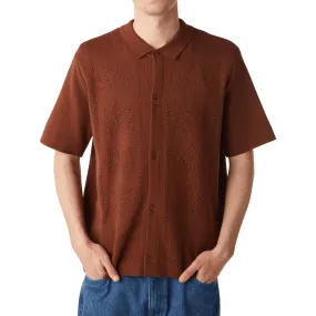 HUF Plantlife Perforated Knit Shirt - Sierra Corporate Event