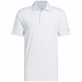 adidas Ultimate365 Mini Bunker Polo Shirt - White/Wonder Blue Light Style