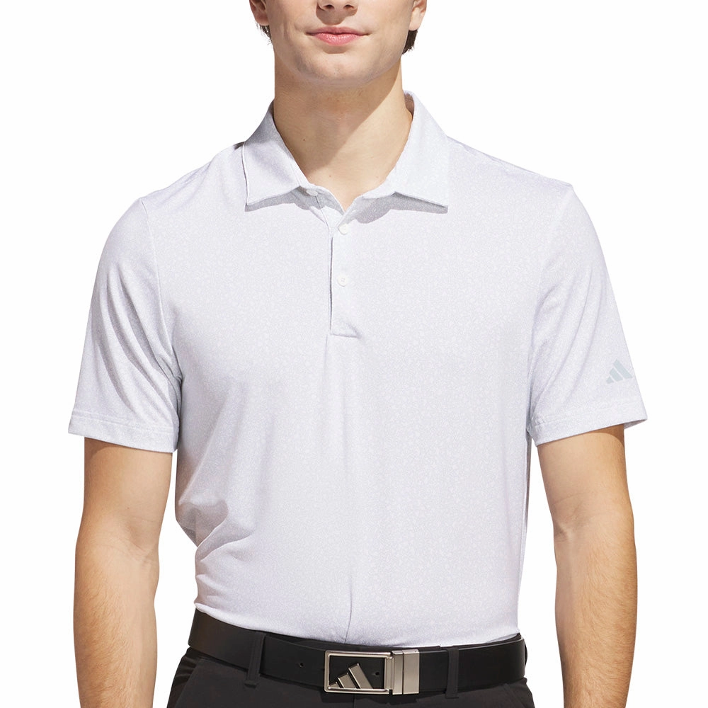 Casual Style Wear adidas Ultimate365 Mini Bunker Polo Shirt - White/Wonder Blue