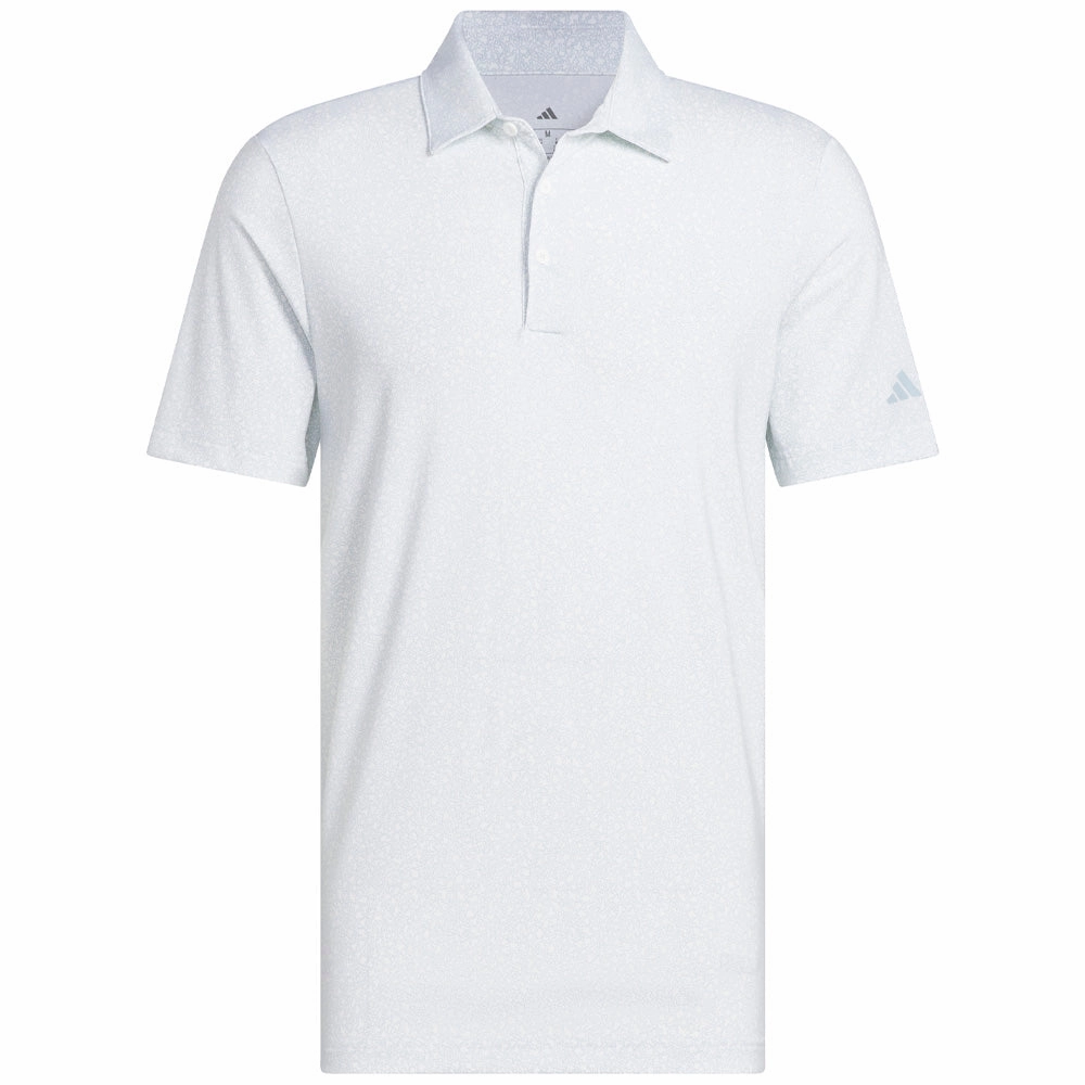 adidas Ultimate365 Mini Bunker Polo Shirt - White/Wonder Blue Light Style