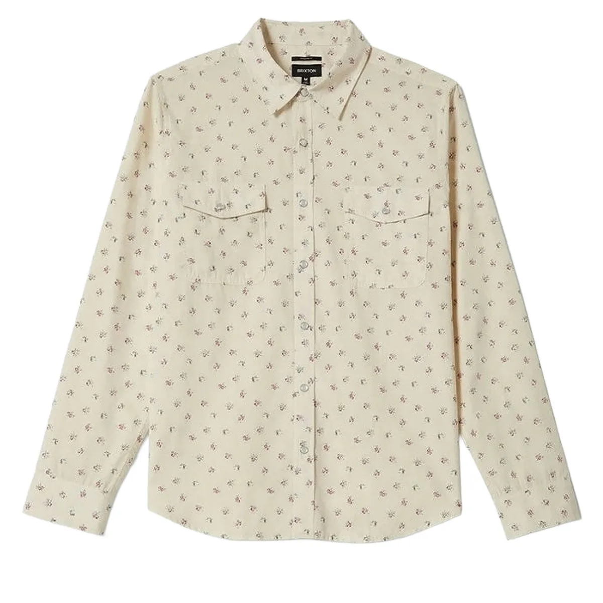 Brixton Wayne Long Sleeve Shirt - Whitecap Teen Fashion