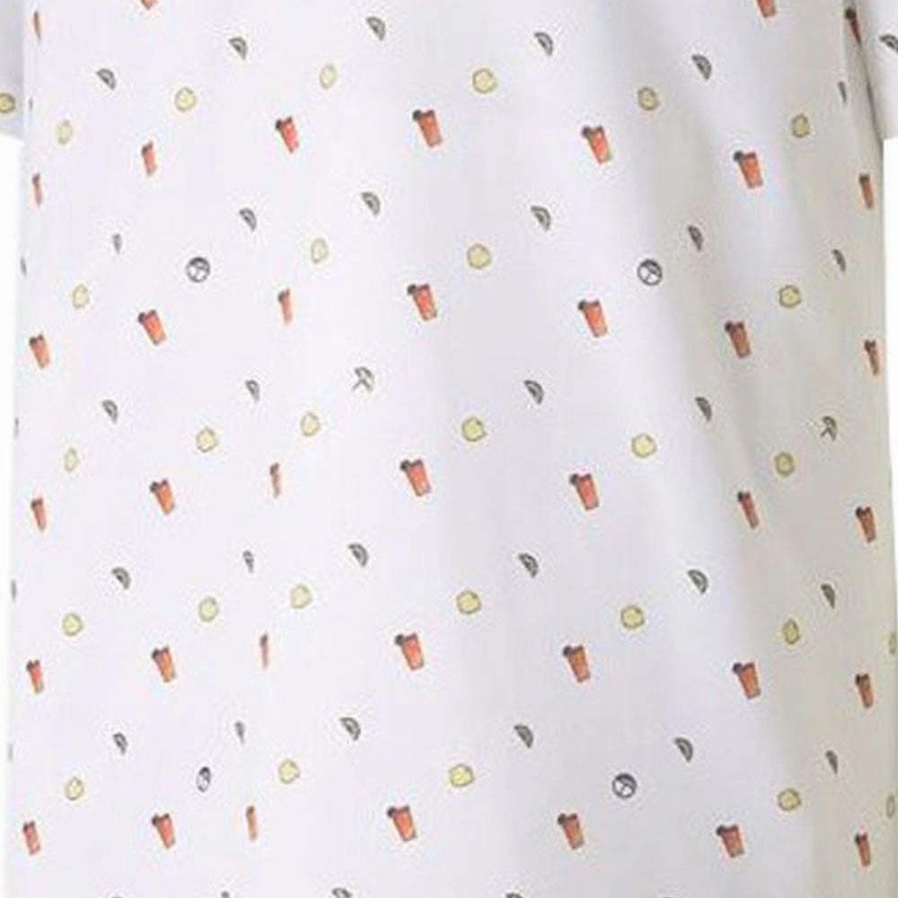 Puma AP Cloudspun Lemons Polo Shirt - Bright White Premium Cotton