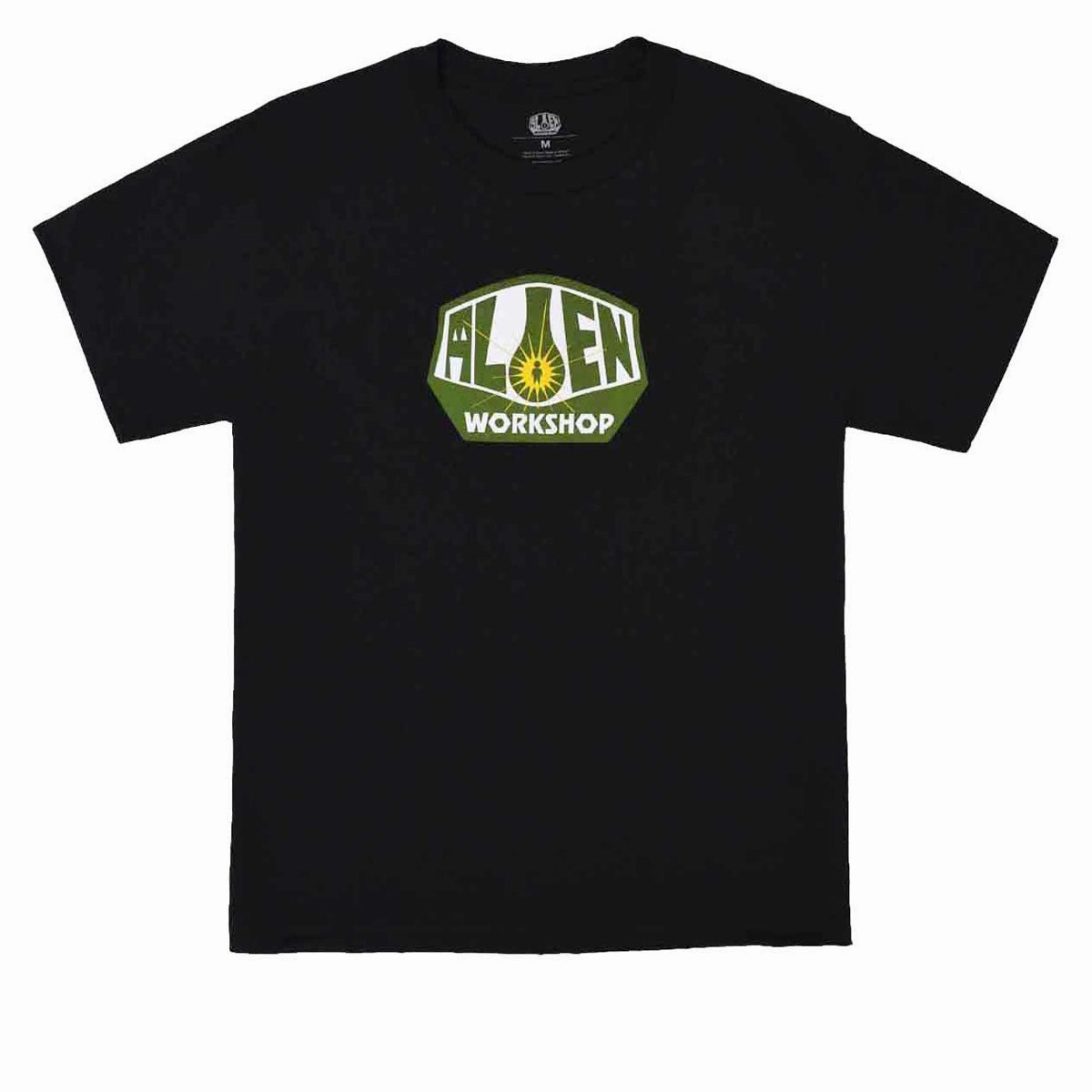 Alien Workshop OG Logo T-Shirt - Black/Green Smart Comfort Weekend Wear