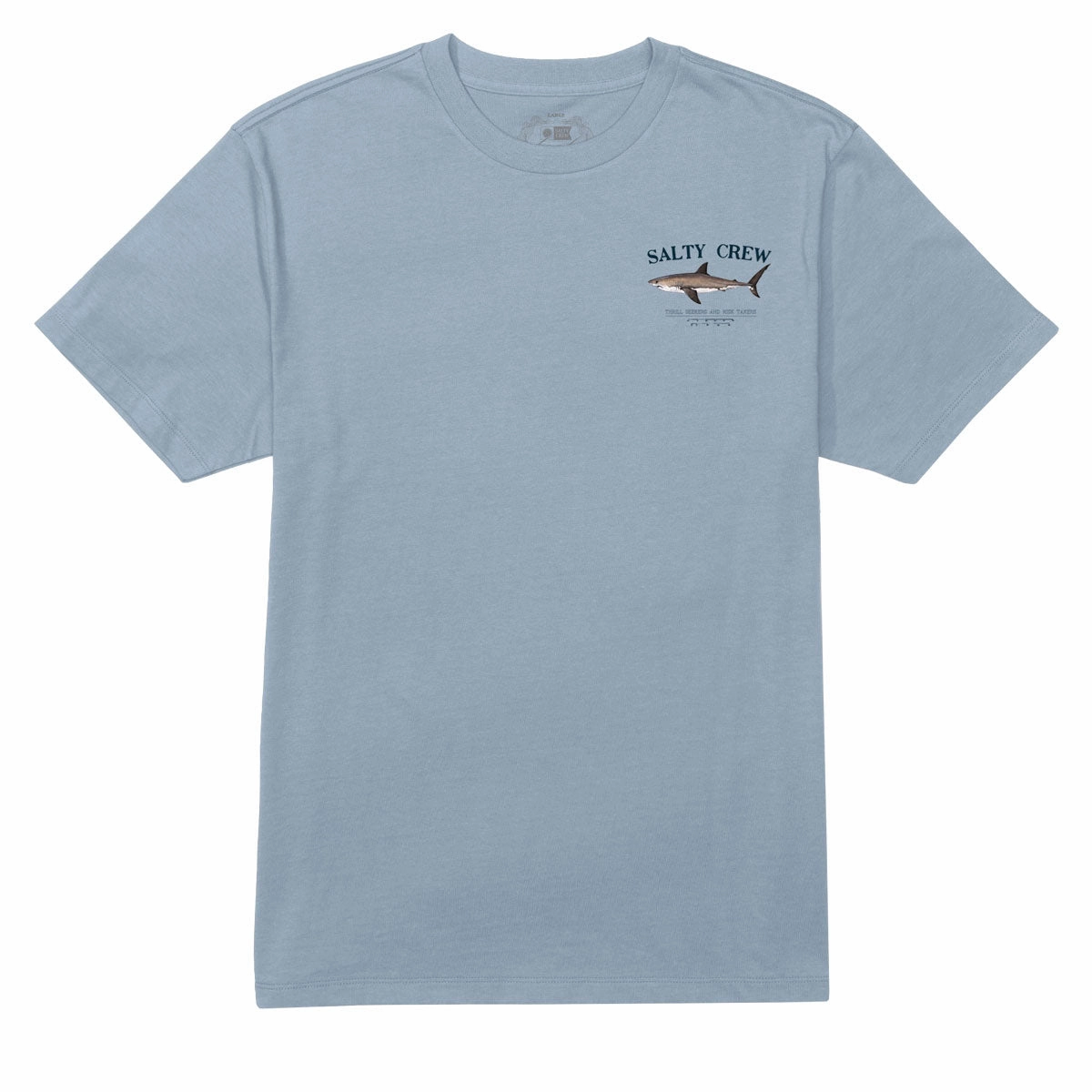 Cozy Comfort Elderly clothing Salty Crew Bruce T-Shirt - Blue Fog