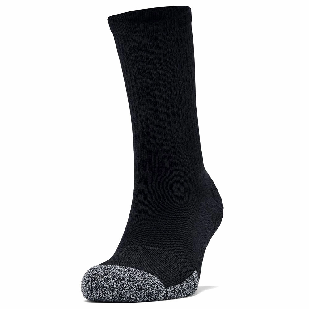 Under Armour Heatgear Crew Socks (3 Pack) - Black Windbreaker