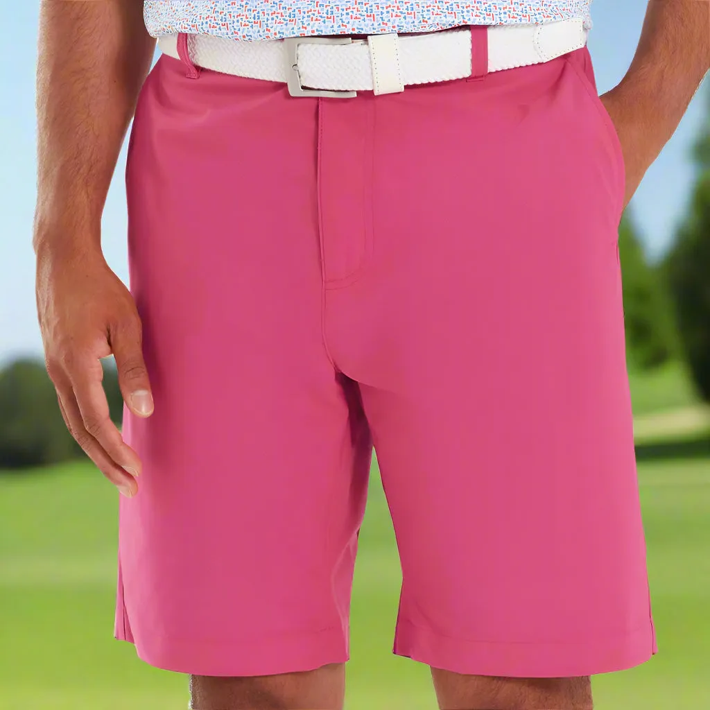 FootJoy Par Shorts - Magenta Lightweight Fabric