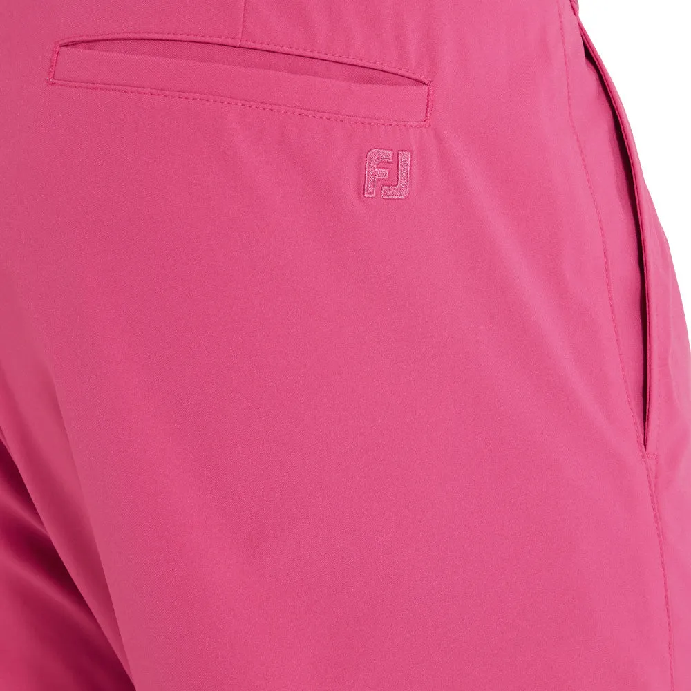 FootJoy Par Shorts - Magenta nylon blend camping clothes