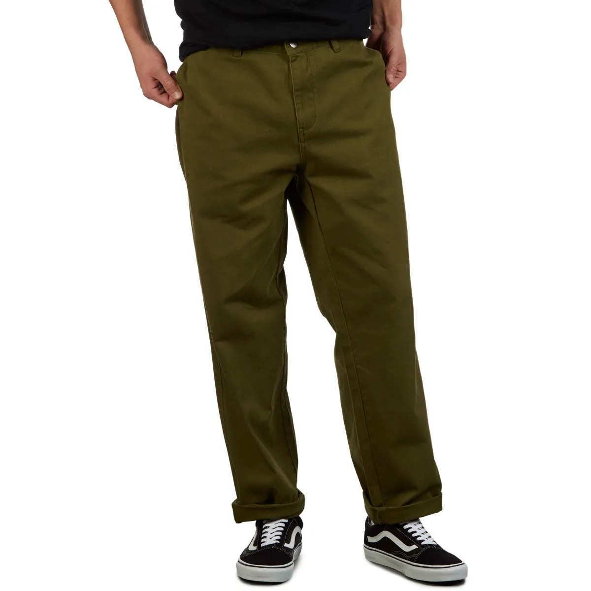 Timeless Layers Flexible Knee Articulation CCS Original Relaxed Chino Pants - Green