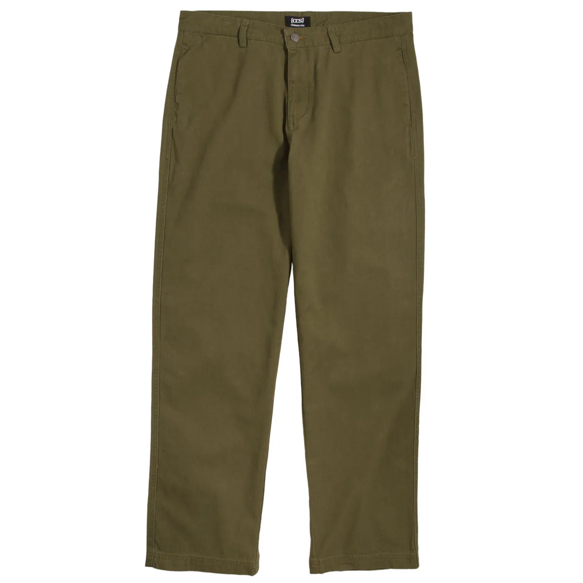 CCS Original Relaxed Chino Pants - Green Utility Style Effortless Comfort
