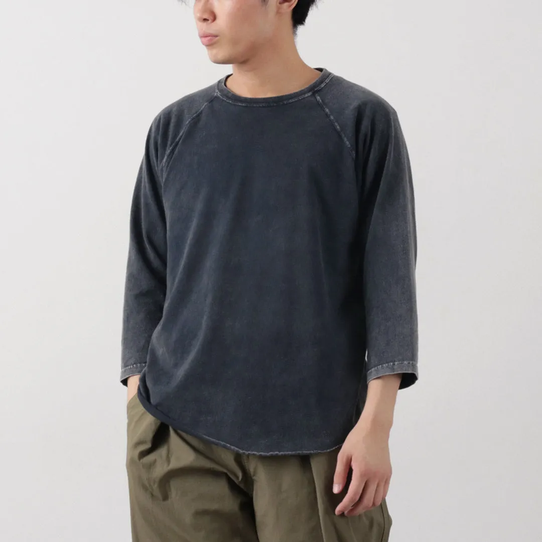 certified GOOD ON / Vintage Dye Baseball T-shirt